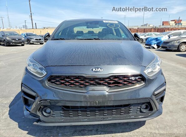 3KPF44AC3ME396355 2021 KIA FORTE Gray Դիմացի տեսք