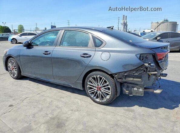 3KPF44AC3ME396355 2021 KIA FORTE Gray Հետևի ձախ