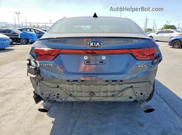 3KPF44AC3ME396355 2021 KIA FORTE Gray Հետևի տեսք