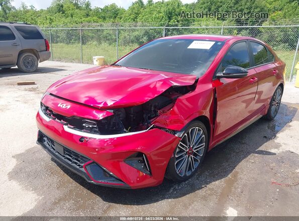 3KPF44AC4PE656539 2023 KIA FORTE Red 