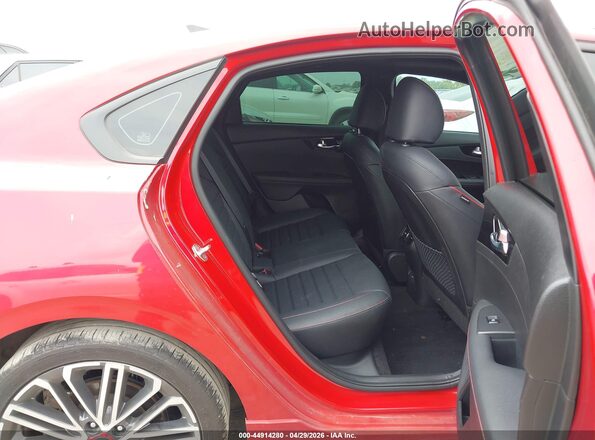 3KPF44AC9PE544867 2023 KIA FORTE Red Widok naklejki z numerem VIN
