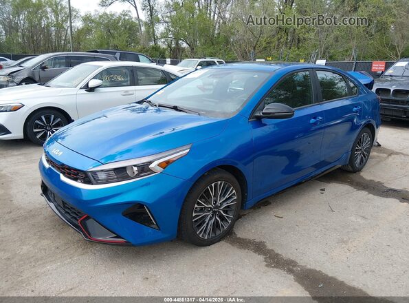 3KPF54AD3RE716237 2024 KIA FORTE Blue Front left