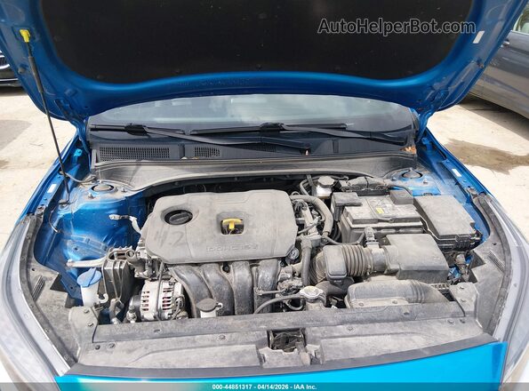 3KPF54AD3RE716237 2024 KIA FORTE Blue Rear view