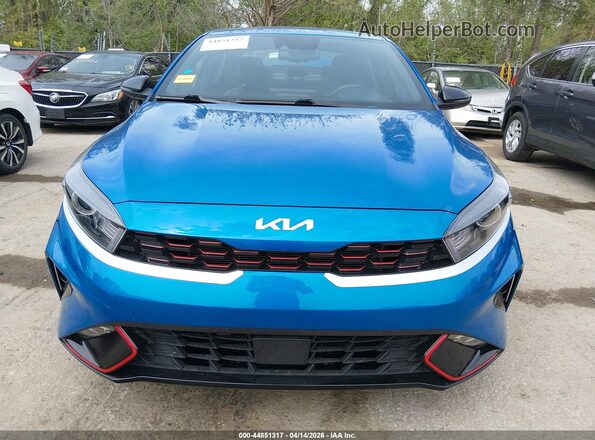 3KPF54AD3RE716237 2024 KIA FORTE Blue Rear interior view