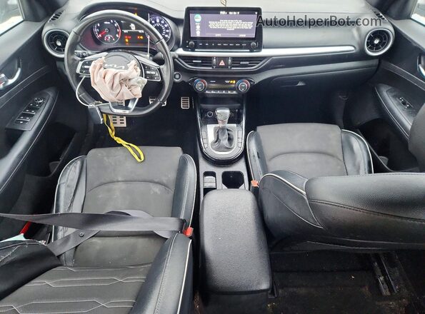 3KPF54AD5NE479728 2022 KIA FORTE Gray Առջևի վահանակի տեսք