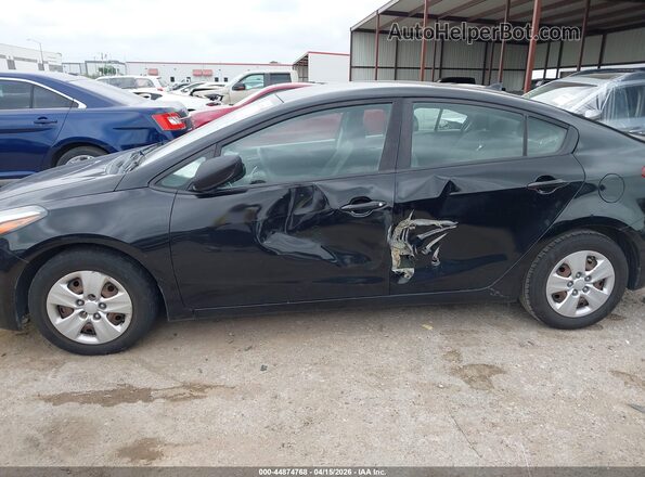 3KPFK4A74HE145388 2017 KIA FORTE Black Vista frontal