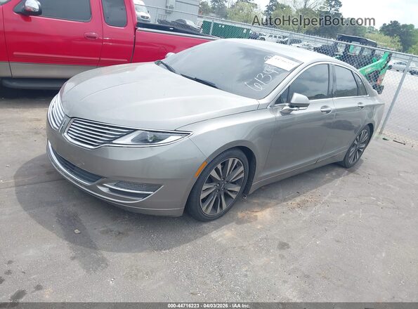 3LN6L2G95GR613481 2016 LINCOLN MKZ Gray Przód lewy