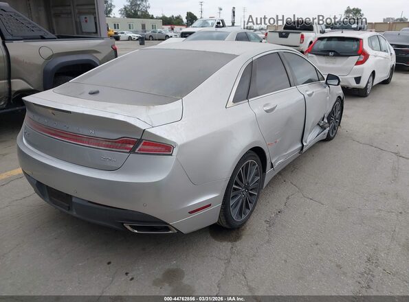 3LN6L2LU0GR629033 2016 LINCOLN MKZ HYBRID Silver Tył prawy