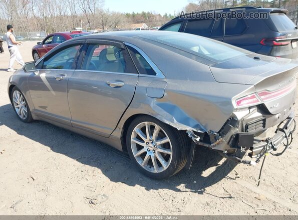 3LN6L2LU1GR611432 2016 LINCOLN MKZ HYBRID Gold უკანა მარცხენა