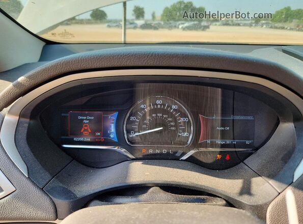 3LN6L5LU1LR606324 2020 LINCOLN MKZ Cream Widok zestawu wskaźników