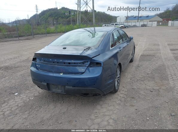 3LN6L5LU8JR629094 2018 LINCOLN MKZ HYBRID Blue Tył prawy