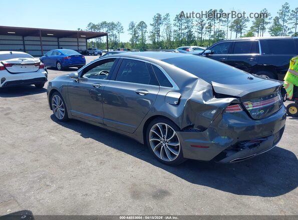 3LN6L5LU9JR623353 2018 LINCOLN MKZ HYBRID Gray Rear left