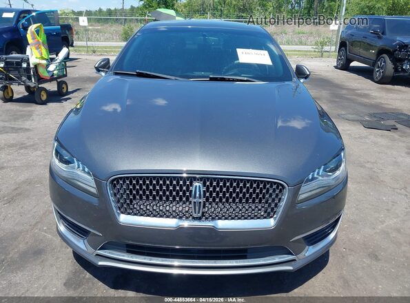 3LN6L5LU9JR623353 2018 LINCOLN MKZ HYBRID Gray Instrument cluster view