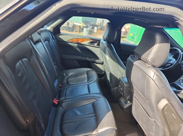 3LN6L5LUXLR611523 2020 LINCOLN MKZ Black Вид задніх сидінь