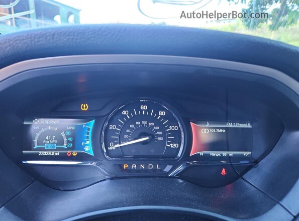3LN6L5LUXLR611523 2020 LINCOLN MKZ Black 
