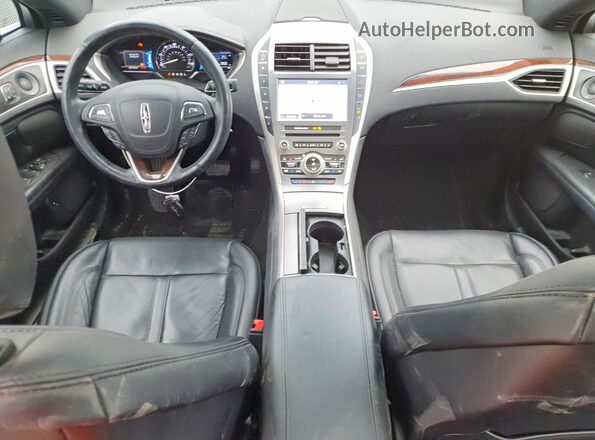 3LN6L5LUXLR620691 2020 LINCOLN MKZ Gray Вид панелі приладів