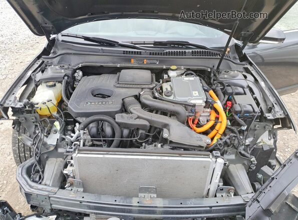 3LN6L5LUXLR620691 2020 LINCOLN MKZ Gray Вид задньої частини салону