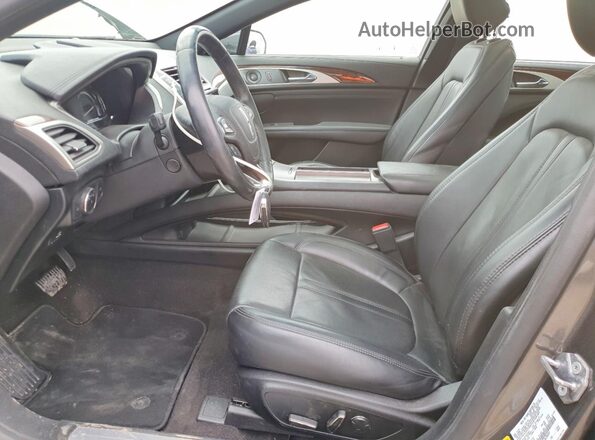 3LN6L5LUXLR620691 2020 LINCOLN MKZ Gray Вид салону спереду