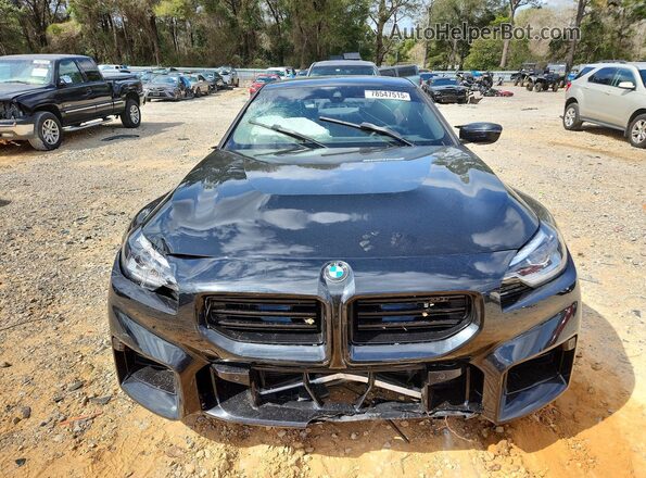 3MF13DM07R8E13353 2024 BMW M2 Black Front view