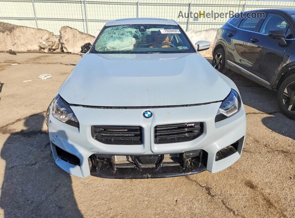 3MF13DM07R8E58308 2024 BMW M2 Gray Դիմացի տեսք