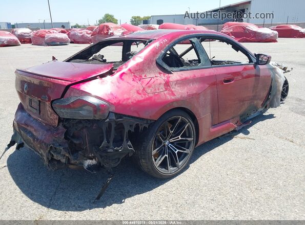 3MF23DM02S8F00765 2025 BMW M2 Red უკანა მარჯვენა
