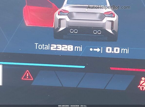 3MF23DM04S8F55654 2025 BMW M2 Gray 
