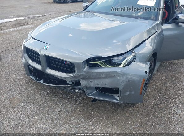 3MF23DM04S8F55654 2025 BMW M2 Gray Դիմացի տեսք