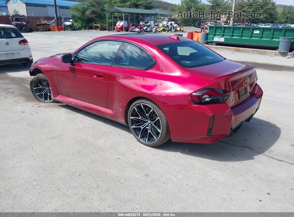 3MF23DM07S8E94526 2025 BMW M2 Red Հետևի ձախ