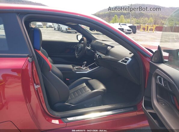 3MF23DM07S8E94526 2025 BMW M2 Red Սալոնի դիմացի տեսք