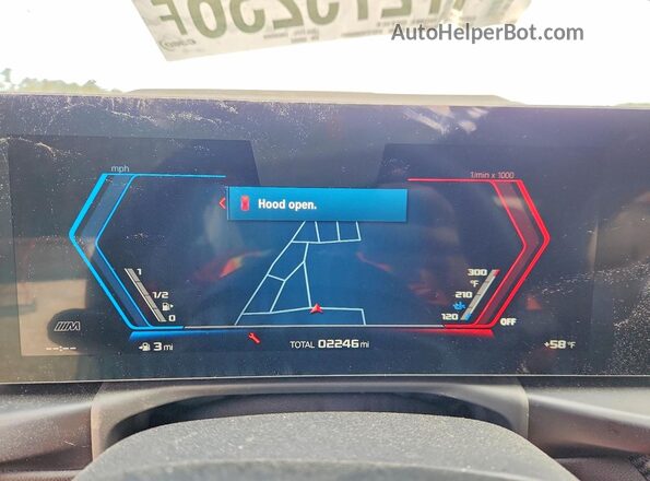 3MF23DM07T8G08882 2026 BMW M2 Белый Вид щитка приборов