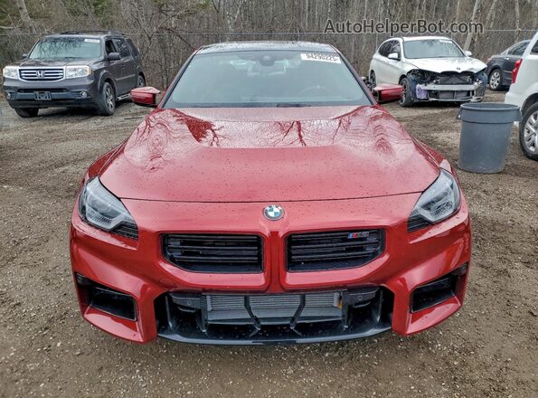 3MF23DM08S8F76670 2025 BMW M2 Red Vista frontal
