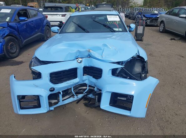 3MF23DM09T8F93821 2026 BMW M2 Blue Առջևի վահանակի տեսք