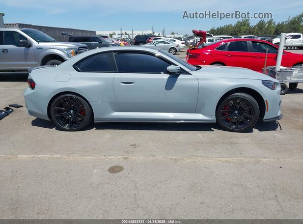 3MF23DM0XT8G05703 2026 BMW M2 Gray Widok wnętrza z tyłu