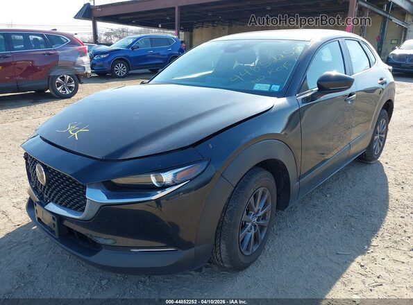 3MVDMBAMXRM627591 2024 MAZDA CX-30 Black წინა მარცხენა ხედი სამი მეოთხედიდან