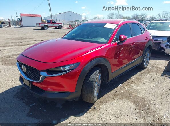 3MVDMBBM3PM527313 2023 MAZDA CX-30 Red წინა მარცხენა ხედი სამი მეოთხედიდან