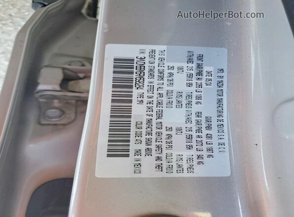 3MVDMBBM6RM698284 2024 MAZDA CX-30 Gray VIN კოდის სტიკერის ხედი
