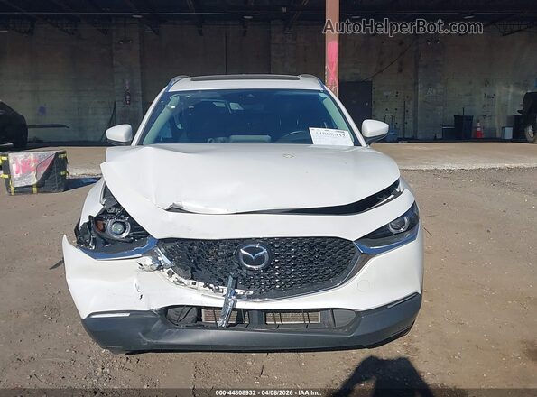 3MVDMBDL3MM313941 2021 MAZDA CX-30 White Vista del cuadro de instrumentos