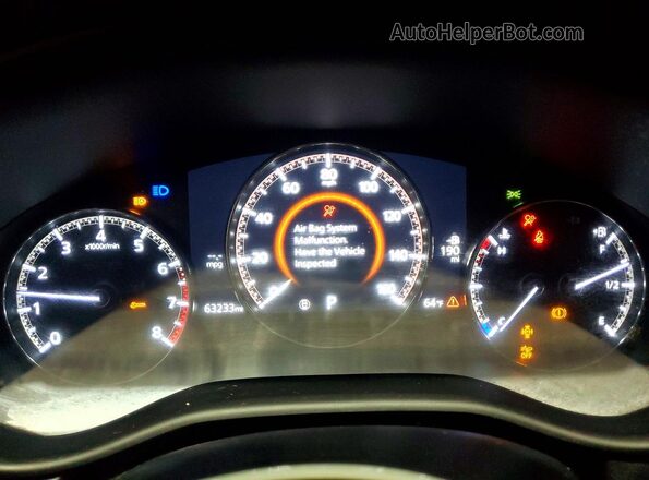 3MVDMBDL5LM105008 2020 MAZDA CX-30 Silver Вид щитка приладів