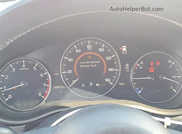 3MVDMBDL6LM108502 2020 MAZDA CX-30 Красный Вид щитка приборов