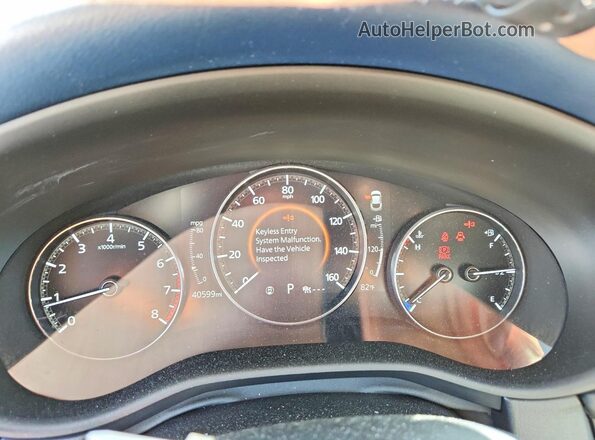 3MVDMBDL9LM104914 2020 MAZDA CX-30 White Вид щитка приладів