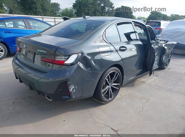 3MW39FS05P8D38378 2023 BMW 3 SERIES Gray უკანა მარჯვენა