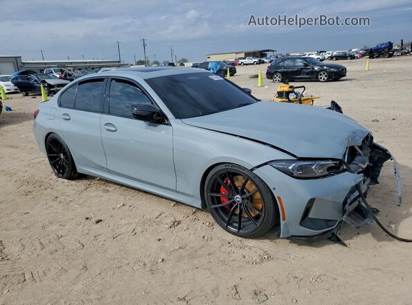 3MW49FF05P8C83655 2023 BMW M3 Blue Առջևի աջ