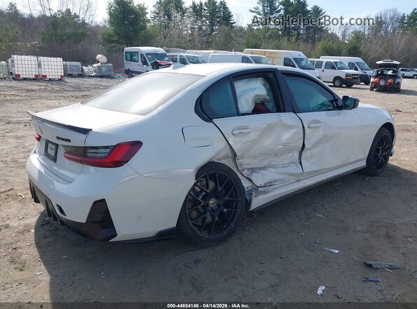 3MW49FF06P8C98634 2023 BMW M3 White Trasero derecho