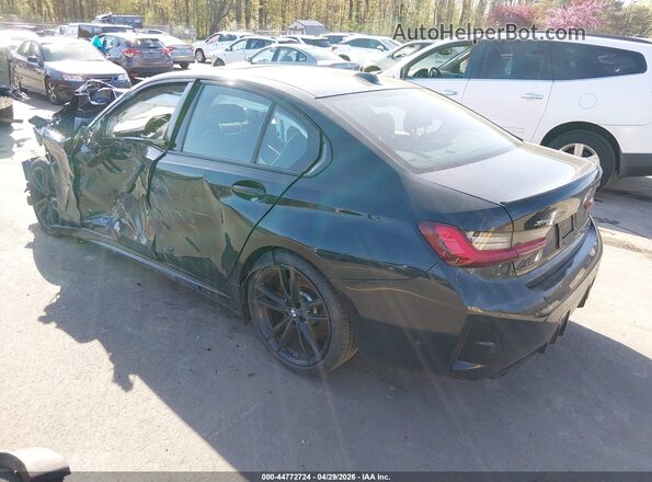 3MW49FF06P8D41725 2023 BMW M3 Black Задня ліва чверть