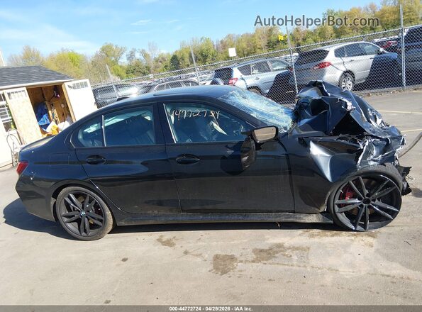 3MW49FF06P8D41725 2023 BMW M3 Black Вид щитка приладів