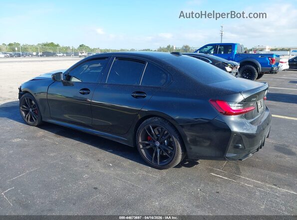 3MW49FF07P8D23671 2023 BMW M3 Black Հետևի ձախ