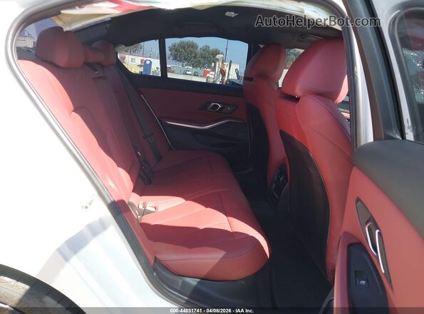 3MW49FS09R8D89048 2024 BMW M3 White Vista de la etiqueta del VIN