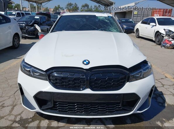 3MW49FS09R8D89048 2024 BMW M3 White Vista del cuadro de instrumentos