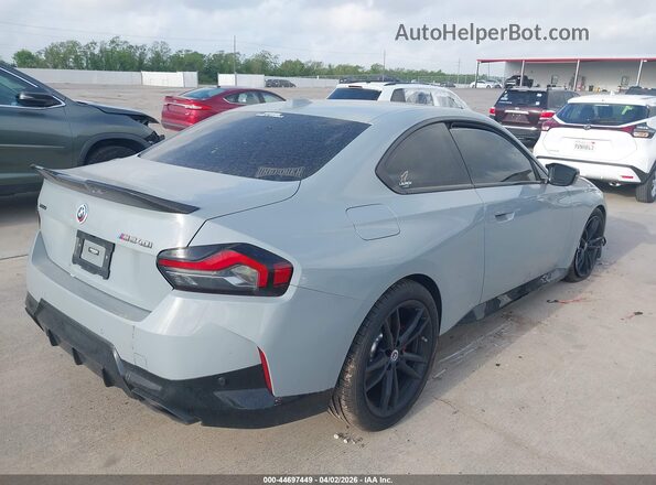3MW53CM05P8D09565 2023 BMW M2 Gray Trasero derecho