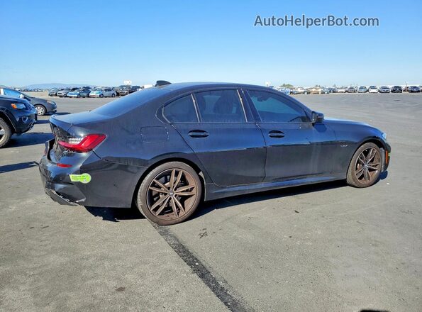 3MW5P7J01N8C61849 2022 BMW 3 SERIES Black უკანა მარჯვენა